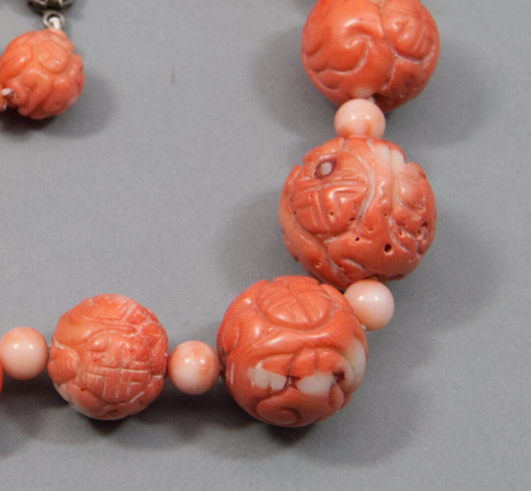 Chinese coral beads deals